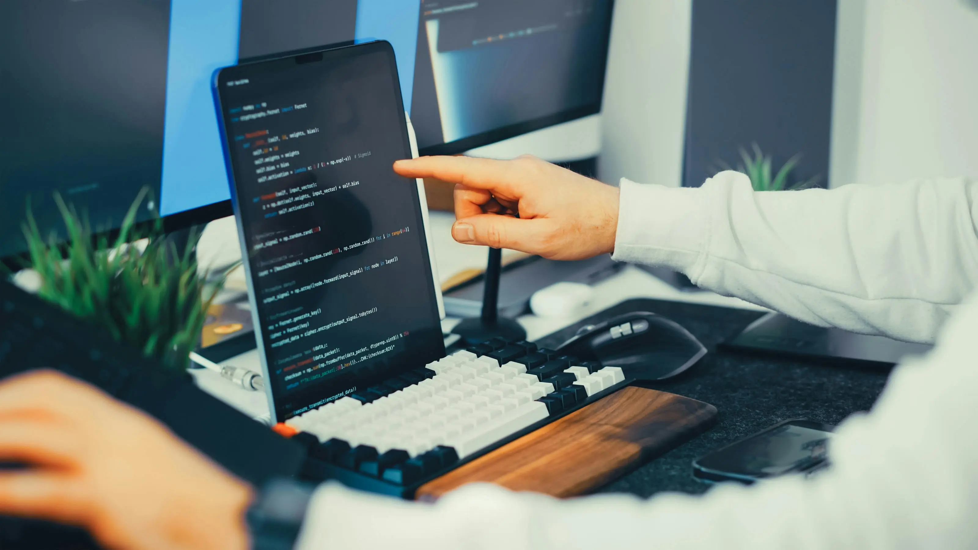 Modern hosting infrastructure and website monitoring