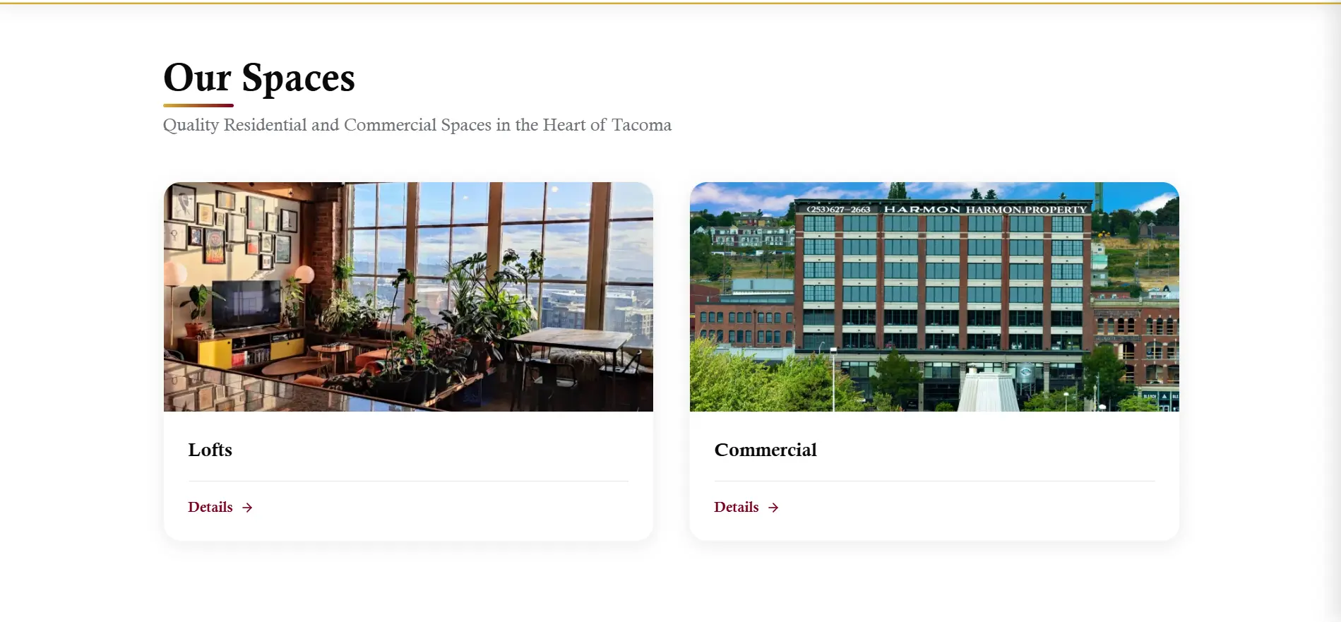 Harmon Properties project view 1