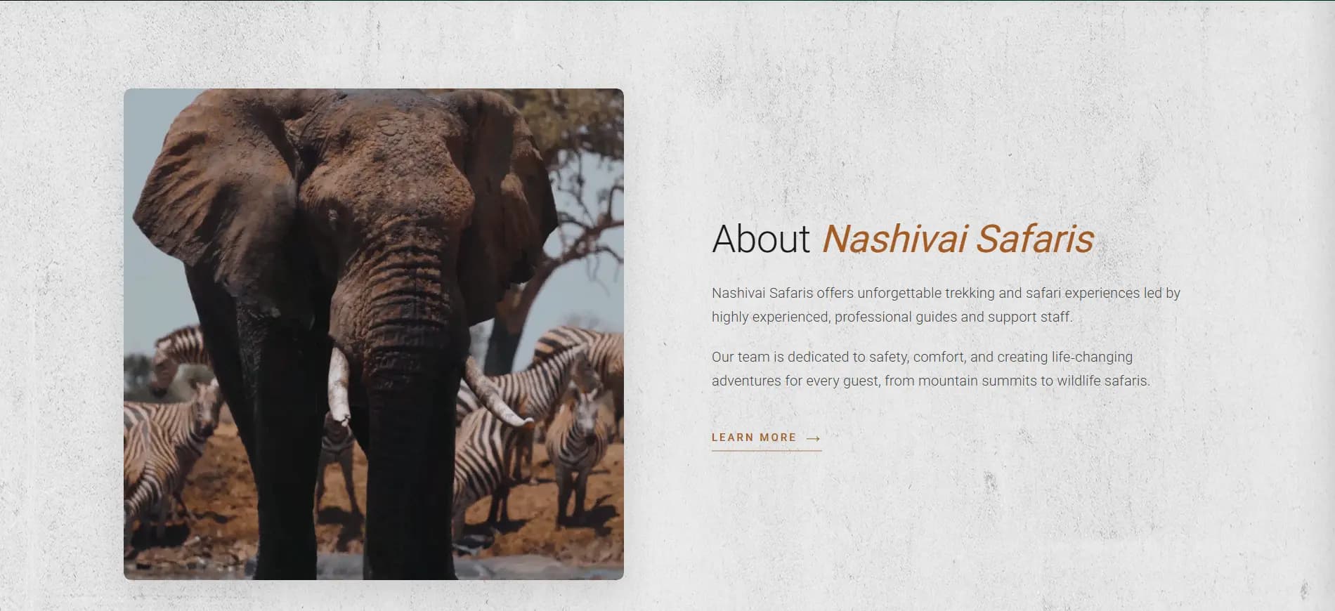 Nashivai Safaris project view 1
