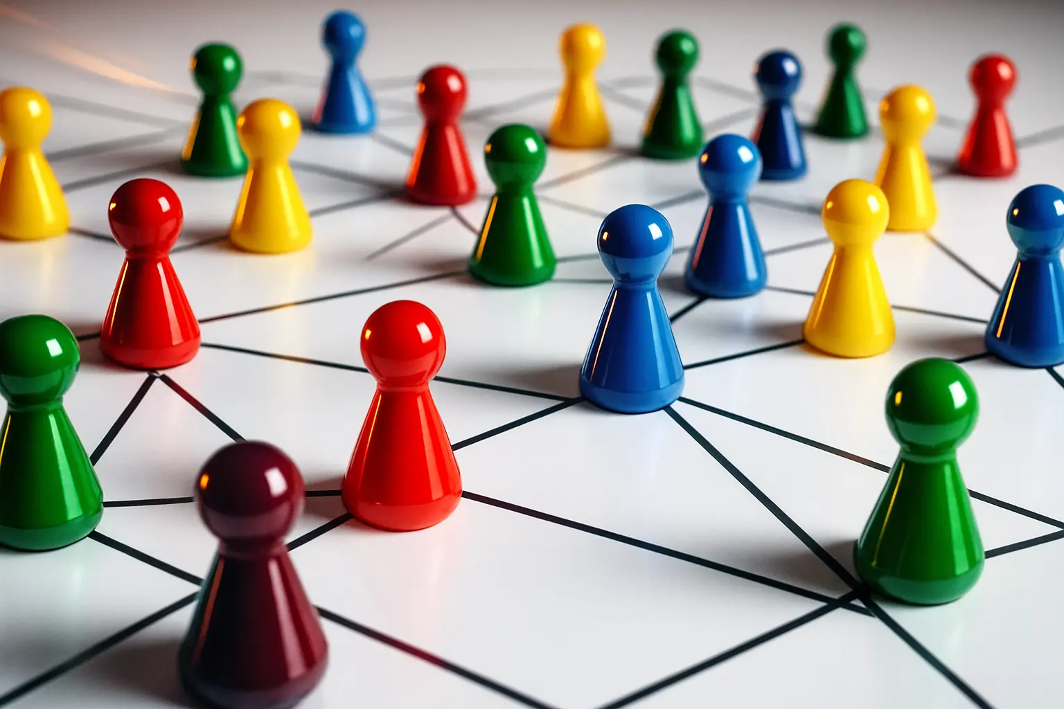 Connected network concept